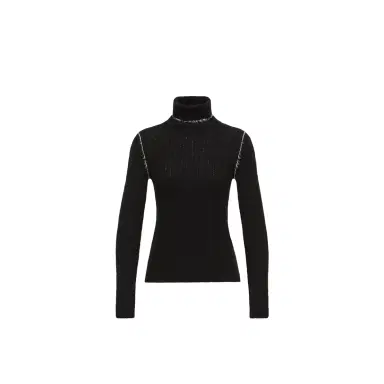 Moncler Wool Blend Turtleneck Sweater | Thumbnail 1 Moncler Wool Blend Turtleneck Sweater | Thumbnail 1