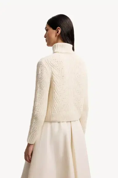 Moncler Alpaca Blend Turtleneck Sweater | Thumbnail 6 Moncler Alpaca Blend Turtleneck Sweater | Thumbnail 6