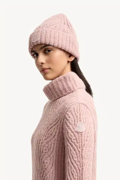 Moncler Alpaca Blend Turtleneck Sweater | Thumbnail 4 Moncler Alpaca Blend Turtleneck Sweater | Thumbnail 4