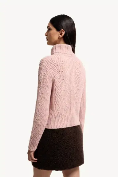 Moncler Alpaca Blend Turtleneck Sweater | Thumbnail 6 Moncler Alpaca Blend Turtleneck Sweater | Thumbnail 6