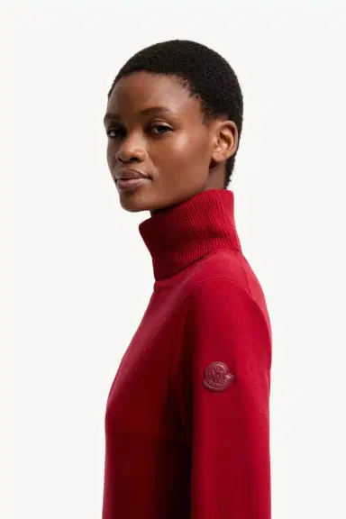 Moncler Wool & Cashmere Blend Turtleneck Sweater | Thumbnail 4 Moncler Wool & Cashmere Blend Turtleneck Sweater | Thumbnail 4