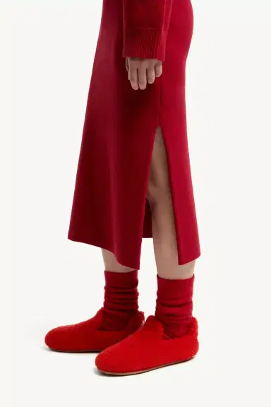 Moncler Wool & Cashmere Blend Midi Skirt | Thumbnail 4 Moncler Wool & Cashmere Blend Midi Skirt | Thumbnail 4