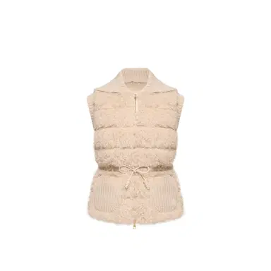 Moncler Wool & Cashmere Blend Down Vest | Thumbnail 1 Moncler Wool & Cashmere Blend Down Vest | Thumbnail 1
