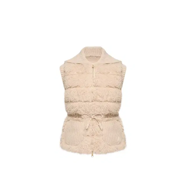 Wool & Cashmere Blend Down Vest Wool & Cashmere Blend Down Vest