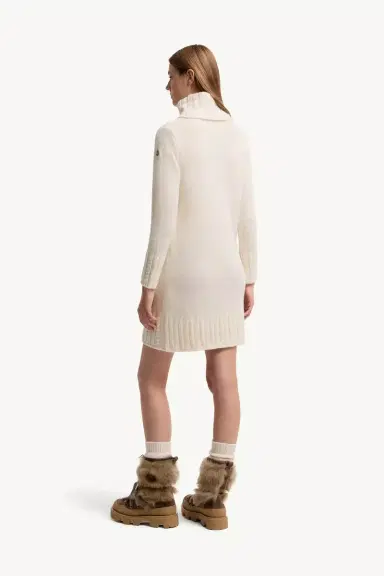 Moncler Alpaca Blend Knit Turtleneck Dress | Thumbnail 5 Moncler Alpaca Blend Knit Turtleneck Dress | Thumbnail 5