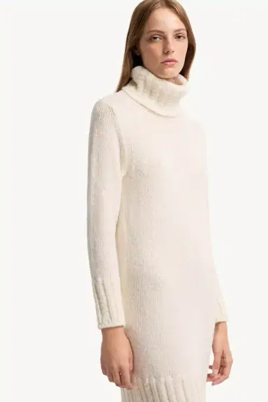 Moncler Alpaca Blend Knit Turtleneck Dress | Thumbnail 6 Moncler Alpaca Blend Knit Turtleneck Dress | Thumbnail 6