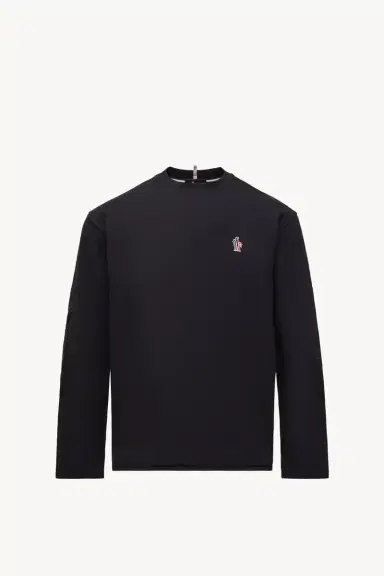 Moncler Grenoble Logo Cotton Long Sleeve T-shirt | Thumbnail 2 Moncler Grenoble Logo Cotton Long Sleeve T-shirt | Thumbnail 2