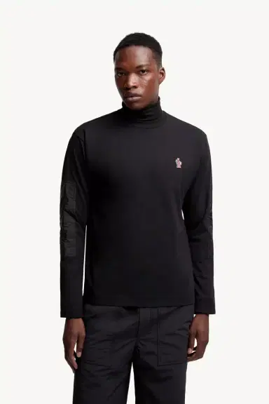 Moncler Grenoble Logo Cotton Long Sleeve T-shirt | Thumbnail 5 Moncler Grenoble Logo Cotton Long Sleeve T-shirt | Thumbnail 5