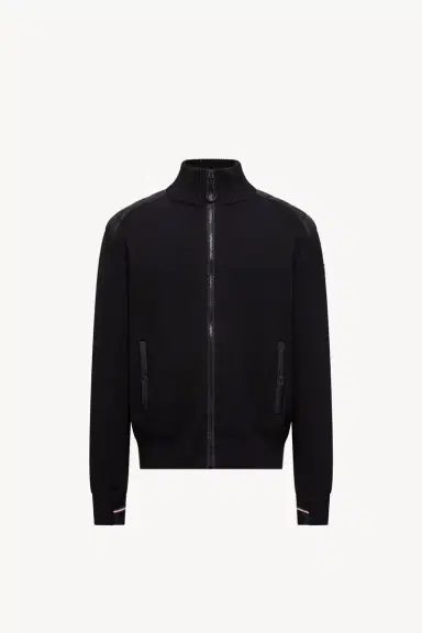 Moncler Grenoble Wool Blend Padded Zip-up Cardigan | Thumbnail 2 Moncler Grenoble Wool Blend Padded Zip-up Cardigan | Thumbnail 2