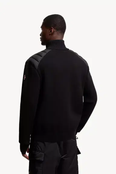 Moncler Grenoble Wool Blend Padded Zip-up Cardigan | Thumbnail 6 Moncler Grenoble Wool Blend Padded Zip-up Cardigan | Thumbnail 6