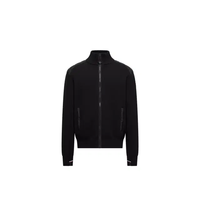 Moncler Grenoble Wool Blend Padded Zip-up Cardigan