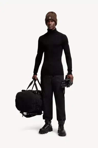 Moncler Grenoble Wool Blend Turtleneck Sweater | Thumbnail 3 Moncler Grenoble Wool Blend Turtleneck Sweater | Thumbnail 3