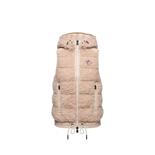 Moncler Grenoble Teddy Hooded Insulated Vest