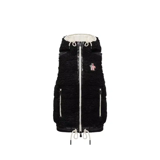 Moncler Grenoble Teddy Hooded Insulated Vest