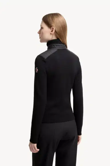 Moncler Grenoble Padded Wool Blend Cardigan | Thumbnail 6 Moncler Grenoble Padded Wool Blend Cardigan | Thumbnail 6