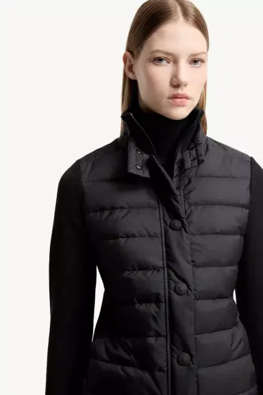 Moncler Grenoble Padded Wool Blend Cardigan | Thumbnail 7 Moncler Grenoble Padded Wool Blend Cardigan | Thumbnail 7