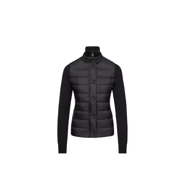 Moncler Grenoble Padded Wool Blend Cardigan