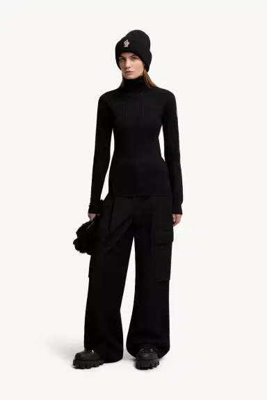 Moncler Grenoble Wool Blend Turtleneck Sweater | Thumbnail 3 Moncler Grenoble Wool Blend Turtleneck Sweater | Thumbnail 3