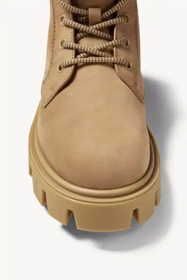 Moncler Peak City Nubuck & Suede Ankle Boots | Thumbnail 4 Moncler Peak City Nubuck & Suede Ankle Boots | Thumbnail 4
