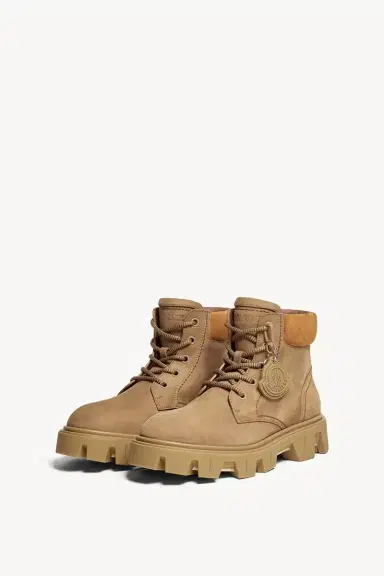 Moncler Peak City Nubuck & Suede Ankle Boots | Thumbnail 5 Moncler Peak City Nubuck & Suede Ankle Boots | Thumbnail 5