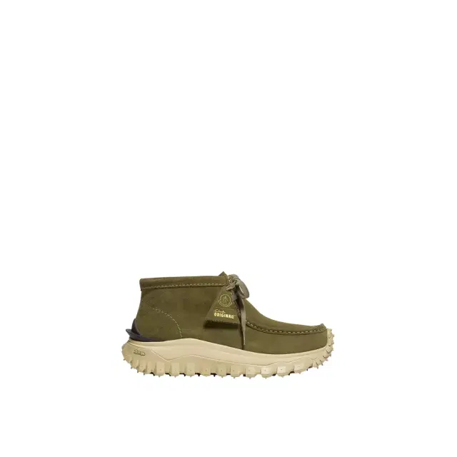 Moncler + Clarks Originals Trailgrip Wallabee Gtx Suede Boots