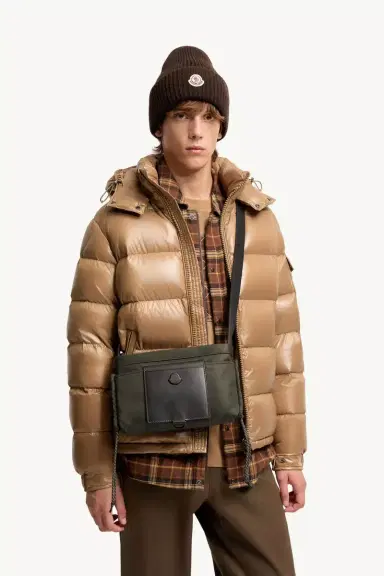 Moncler Kenton Drill Crossbody Bag | Thumbnail 3 Moncler Kenton Drill Crossbody Bag | Thumbnail 3