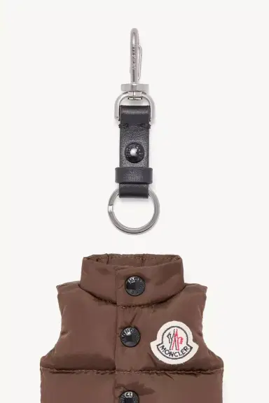 Moncler Down Vest Shape Key Ring | Thumbnail 3 Moncler Down Vest Shape Key Ring | Thumbnail 3