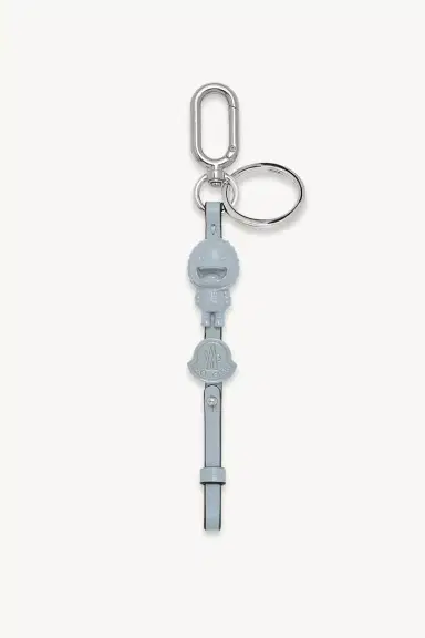 Moncler Mascotte Leather Key Holder | Thumbnail 2 Moncler Mascotte Leather Key Holder | Thumbnail 2