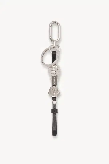 Moncler Mascotte Leather Key Holder | Thumbnail 4 Moncler Mascotte Leather Key Holder | Thumbnail 4