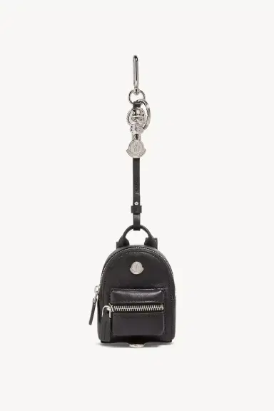 Moncler Backpack Leather Key Holder | Thumbnail 2 Moncler Backpack Leather Key Holder | Thumbnail 2