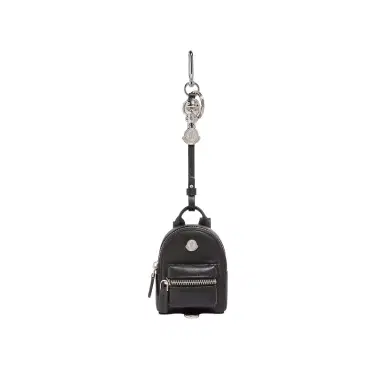 Moncler Backpack Leather Key Holder | Thumbnail 1 Moncler Backpack Leather Key Holder | Thumbnail 1