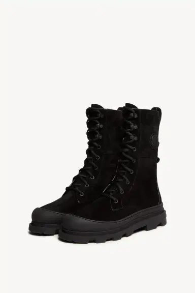 Moncler Vera High Suede Lace-up Boots | Thumbnail 5