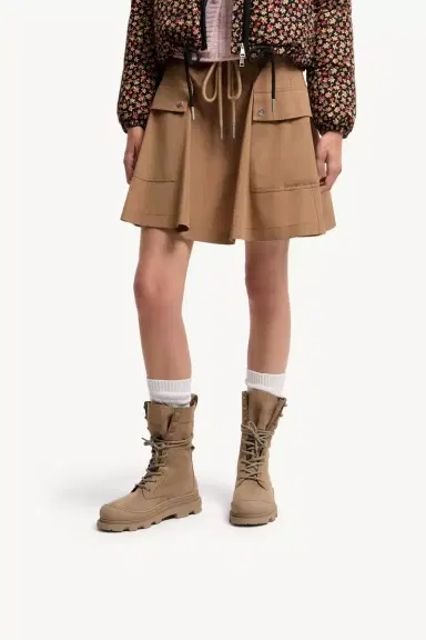 Moncler Vera High Nubuck Lace-up Boots | Thumbnail 3 Moncler Vera High Nubuck Lace-up Boots | Thumbnail 3