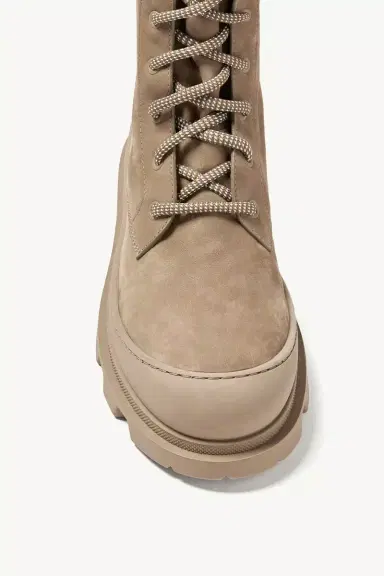 Moncler Vera High Nubuck Lace-up Boots | Thumbnail 4 Moncler Vera High Nubuck Lace-up Boots | Thumbnail 4