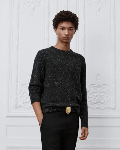 Dior Sweater with Dior Embroidery, Relaxed Fit | Thumbnail 4 Dior Sweater with Dior Embroidery, Relaxed Fit | Thumbnail 4