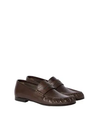 Brunello Cucinelli Riding calfskin penny loafers | Thumbnail 1 Brunello Cucinelli Riding calfskin penny loafers | Thumbnail 1