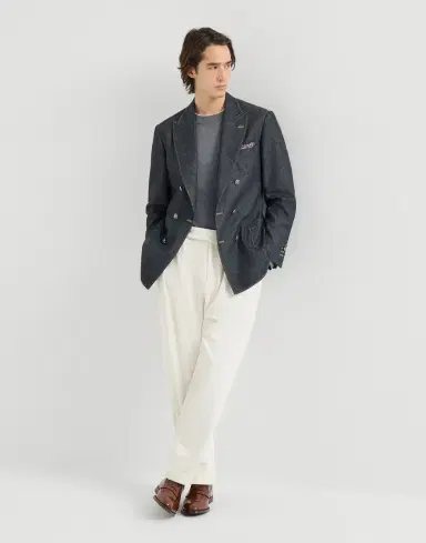 Brunello Cucinelli Calfskin penny loafers | Thumbnail 4 Brunello Cucinelli Calfskin penny loafers | Thumbnail 4