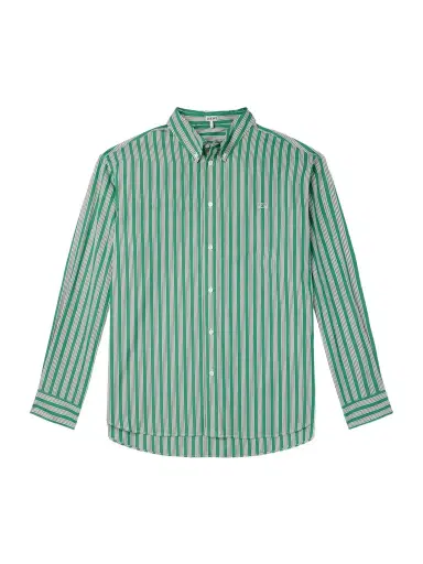 Loewe Striped Cotton-Poplin Shirt - Men | Thumbnail 1