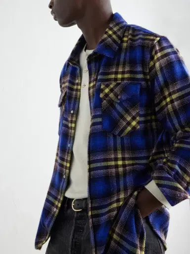 God’s True Cashmere Checked Cashmere Shirt - Men | Thumbnail 5 God’s True Cashmere Checked Cashmere Shirt - Men | Thumbnail 5