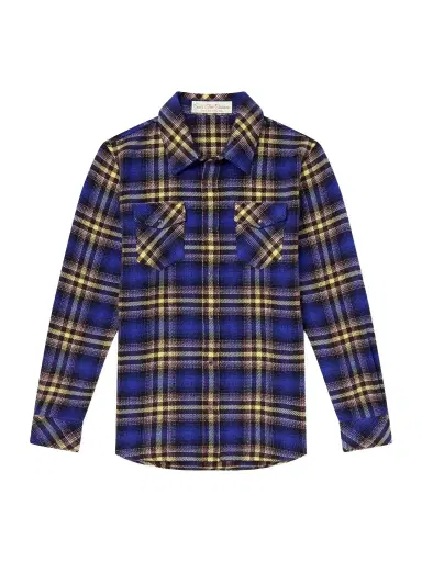 God’s True Cashmere Checked Cashmere Shirt - Men | Thumbnail 1 God’s True Cashmere Checked Cashmere Shirt - Men | Thumbnail 1