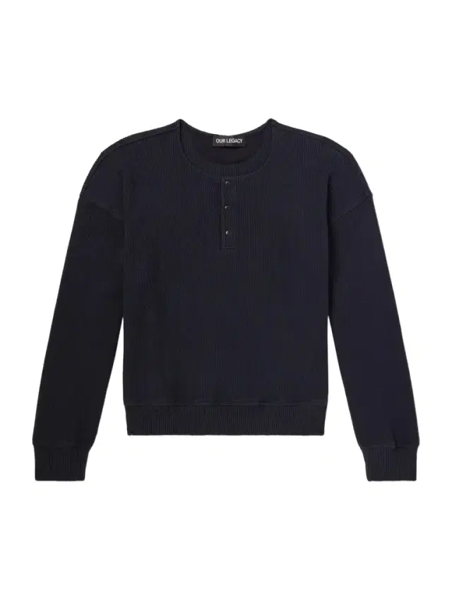 Our Legacy Ballon Ribbed Stretch-Cotton Henley T-shirt - Men