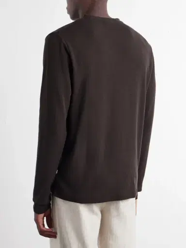 NN07 Clive Waffle-Knit Cotton and Modal-Blend T-Shirt - Men | Thumbnail 4