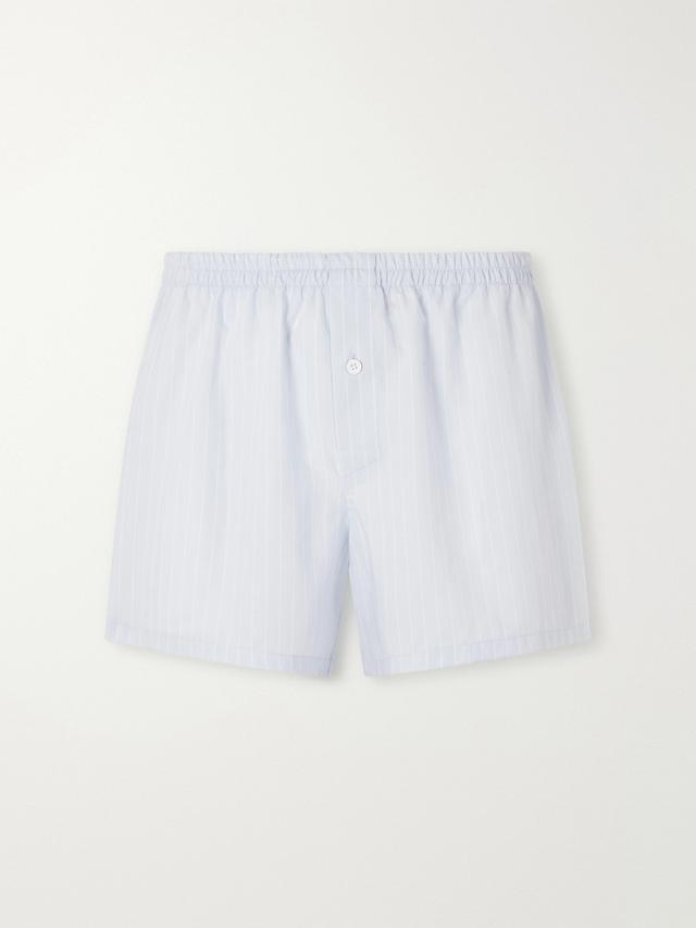 Zimmerli Striped TENCEL™ Lyocell Boxer Shorts - Men
