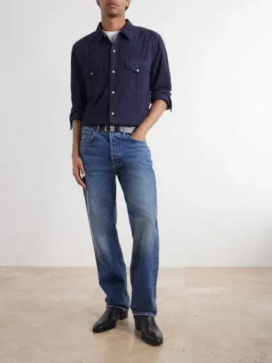 Nili Lotan Travis Cotton-Corduroy Shirt - Men | Thumbnail 2