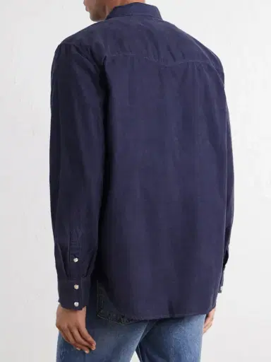 Nili Lotan Travis Cotton-Corduroy Shirt - Men | Thumbnail 4