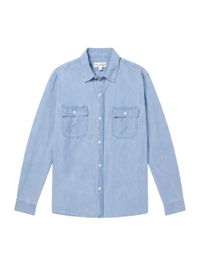 Nili Lotan Callum Cotton-Chambray Shirt - Men