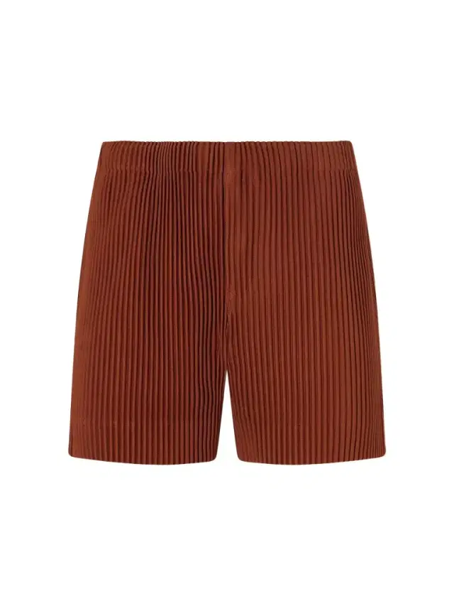 Homme Plissé Issey Miyake Straight-Leg Pleated Shorts - Men