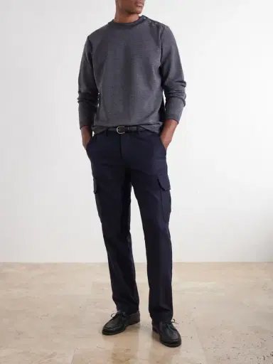 S.N.S. Herning Naval Virgin Wool Sweater - Men | Thumbnail 2