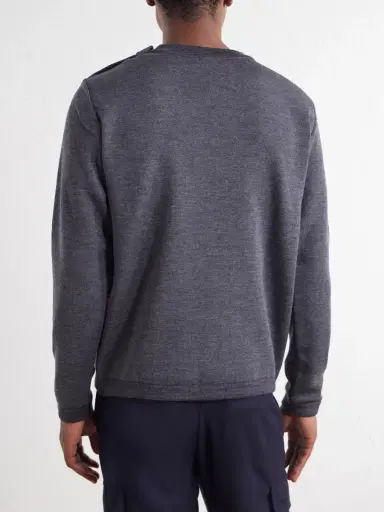 S.N.S. Herning Naval Virgin Wool Sweater - Men | Thumbnail 4