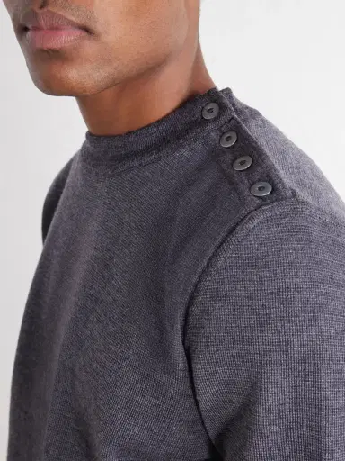 S.N.S. Herning Naval Virgin Wool Sweater - Men | Thumbnail 5